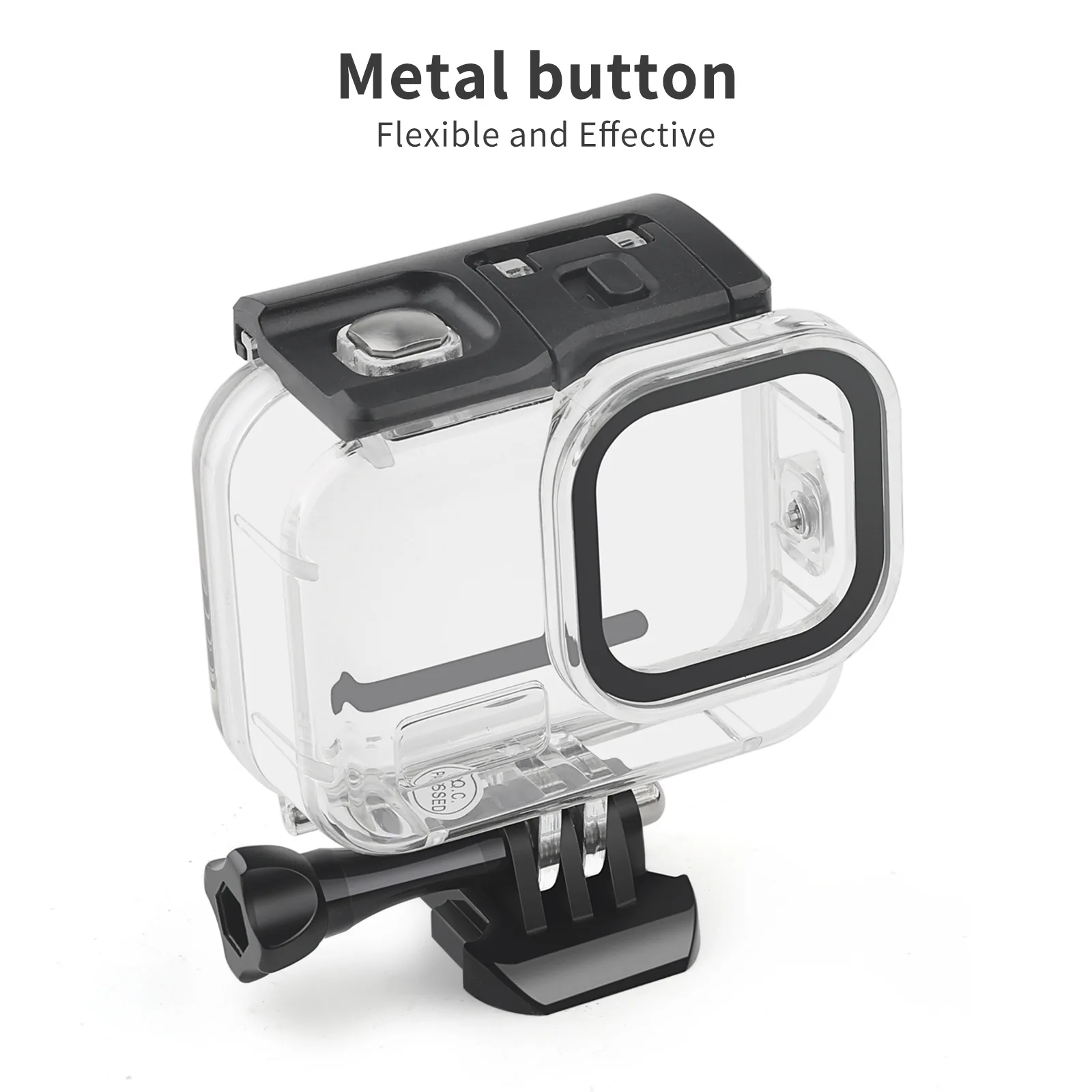 

Protective Side Open Housing Case For Gopro 9 Action Camera Accessories Side Open Shell Protective Case Connectable Data Cable