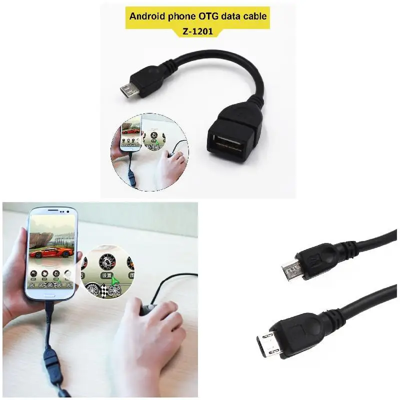Кабель микро USB папа хост мама OTG адаптер для планшет телефон Android PC NK