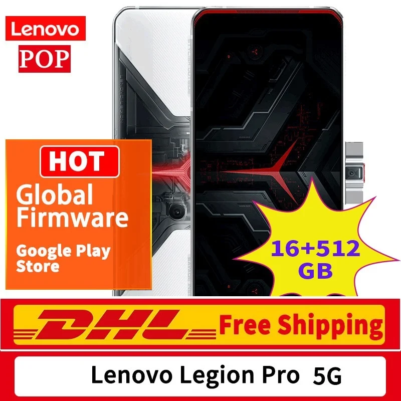 Глобальная прошивка Поддержка Lenovo Легион Pro 5G игровой телефон 6 65 дюймов 144 Гц OLED