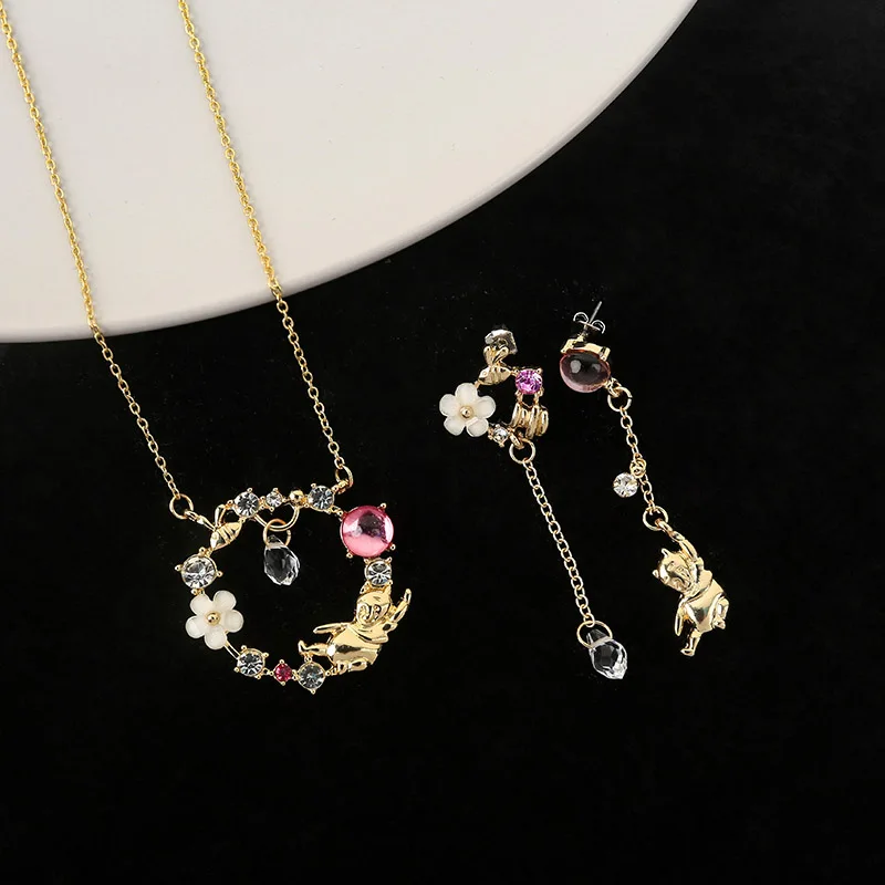 Новинка 2020 лидер продаж модная Милая подвеска медведь асимметричное очарование