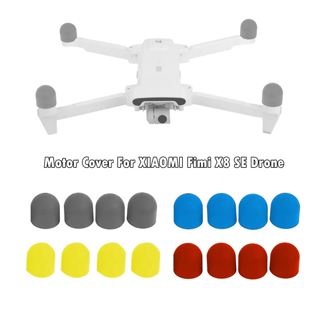 Аксессуары для Дронов 4 шт. силиконовый защитный чехол двигателя защитная крышка