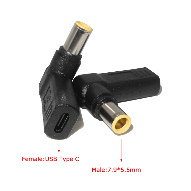 Преобразователь питания для ноутбука Переходник постоянного тока Штекерный