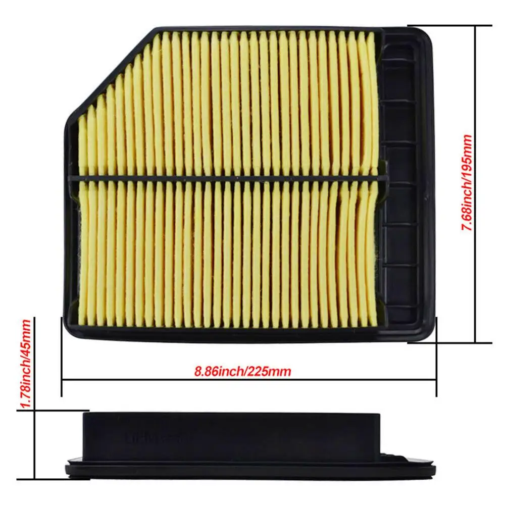 Фото Комбинированный двигатель и воздушный фильтр для Honda Civic 2006, 2007, 2008, 2009, 2010, 2011, 1,8 л, 17220-RNA-A00, 2 шт. №4