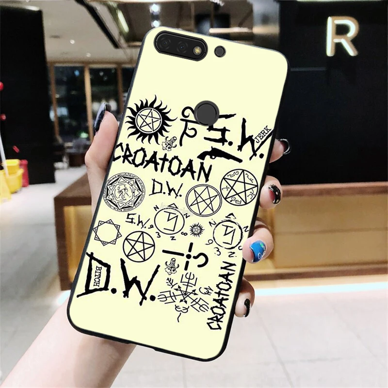 

Supernatural SPN Dean And Sam Phone Cases For Huawei Honor 7C 7A 8X 9X 8A 10i 20S 8C 8S 9A 9S 10X lite