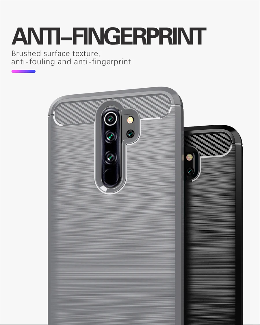 Чехол для Xiaomi Redmi Note 8 Pro Чехол Redmi Note 8 Pro из углеродного волокна TPU противоударный чехол Роскошный Xiomi Note8 чехол s Global 8T