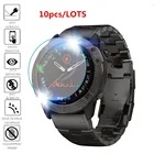 10 шт.лот для наручных gps-часов Garmin fenix 6S 6X 6 Pro защитная пленка из закаленного стекла с уровнем твердости 9H 2.5D Премиум Экран Защитная пленка для часов Garmin fenix 5S 5 плю маленькие умные часы