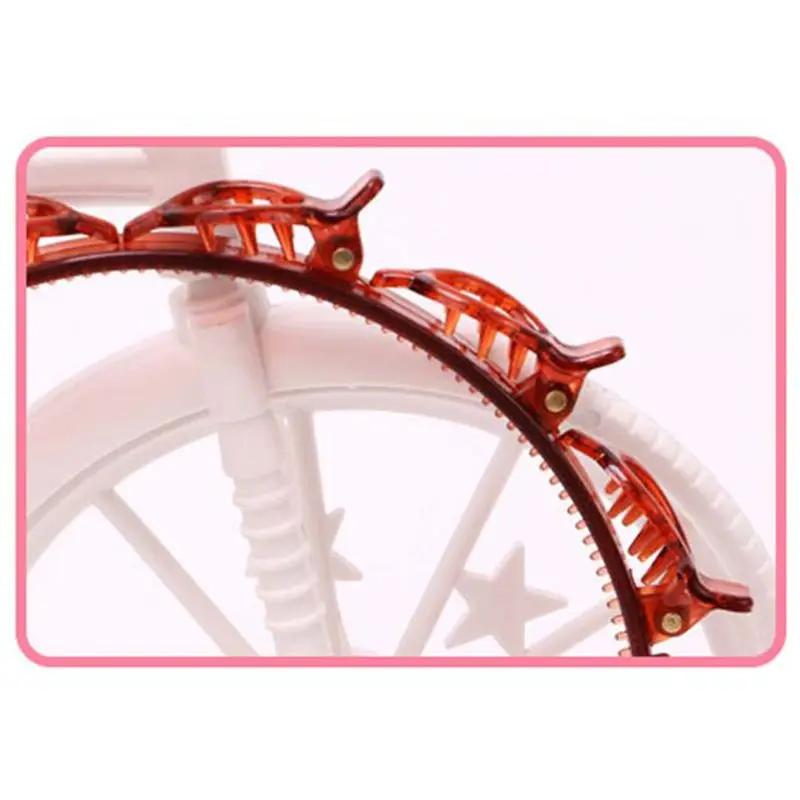 Бесплатная доставка двойной Слои Твист косу головная повязка для волос