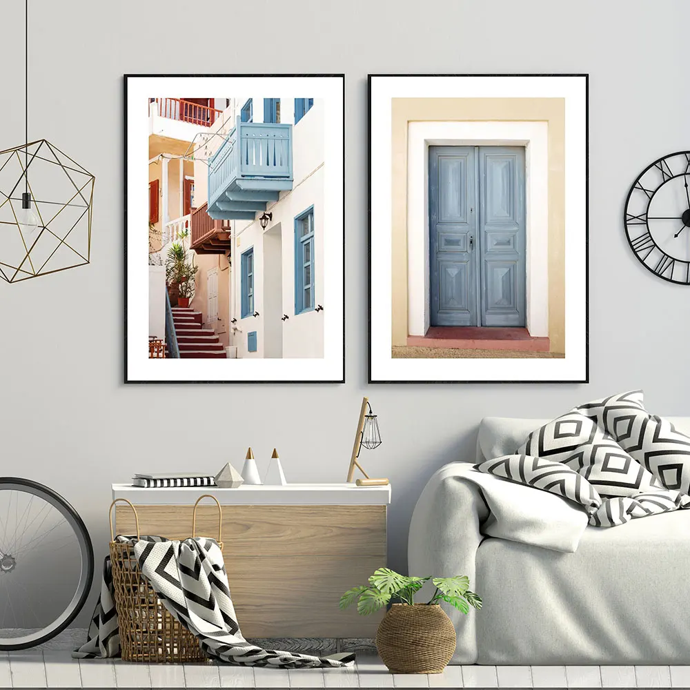 

Minimalist Travel Poster Architectural Photography Canvas Painting Nordic Art Print Modern Wall Picture Living Room Home Decor