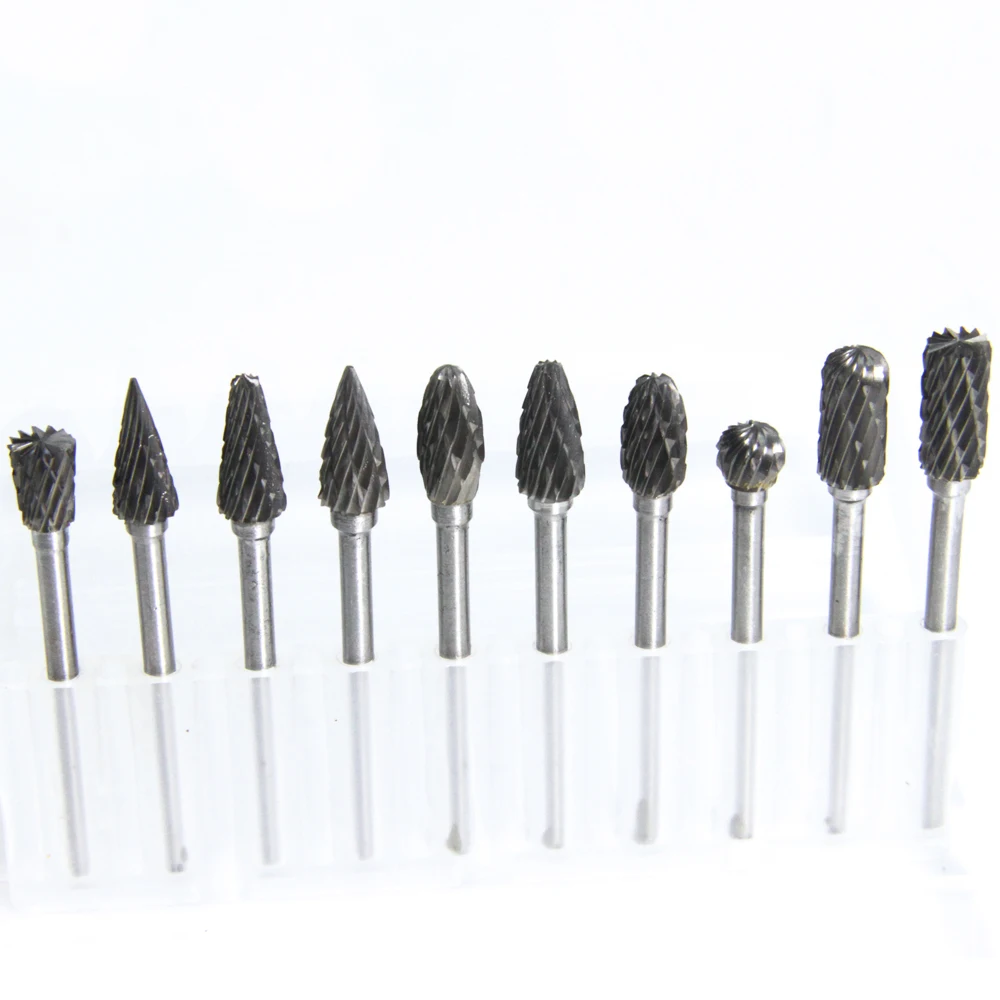 Набор фрез из карбида вольфрама комплект насадок для гравировки и резьбы
