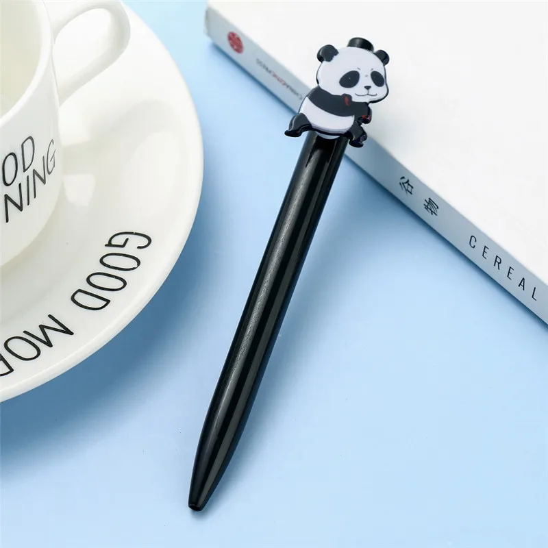 1Pc Anime Ballpens Plastic Cosplay Pen Black Ink Pen For Office School Writing Supplies Stationery 14CM