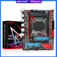 machinist x99 motherboard lga 2011 3 with dual m 2 nvme slot support four channel ddr4 ecc ram xeon e5 v3 v4 processor x99 rs9