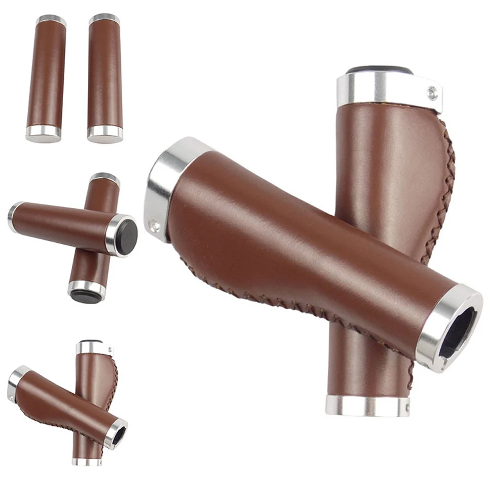 1 пара ручек для велосипеда из искусственной кожи мягкие резиновые ручки пляжа