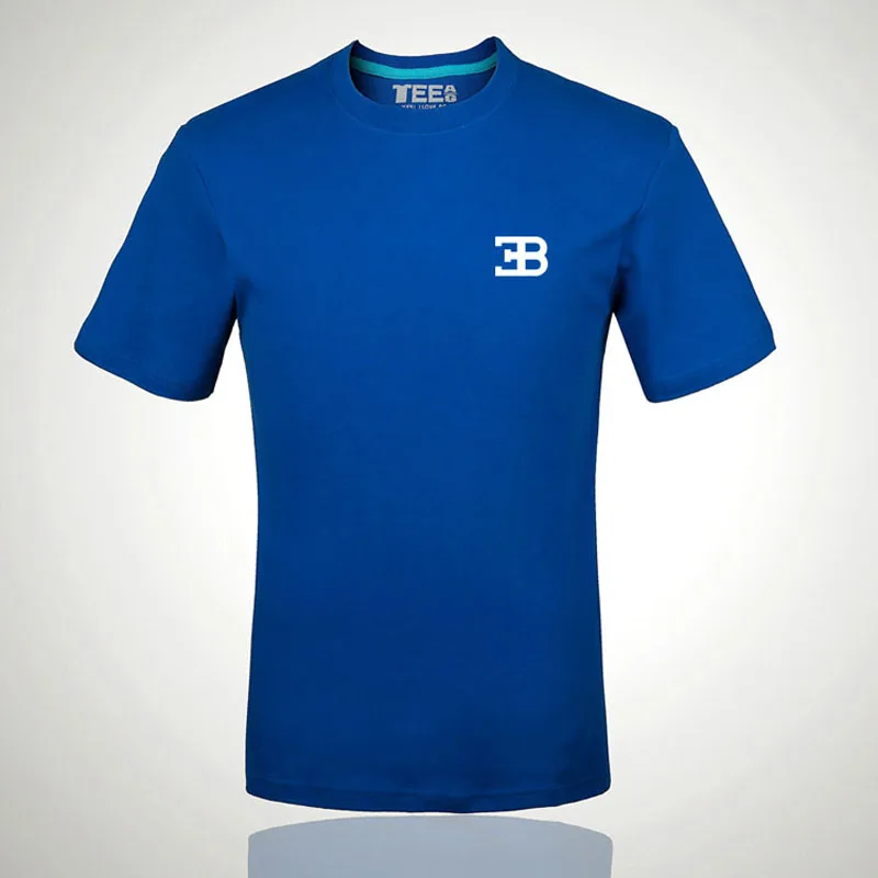 

2021 Bugatti Logo T Shirt Letter Printed Fashionable Round Neck T-shirts Short Sleeve T-shirt