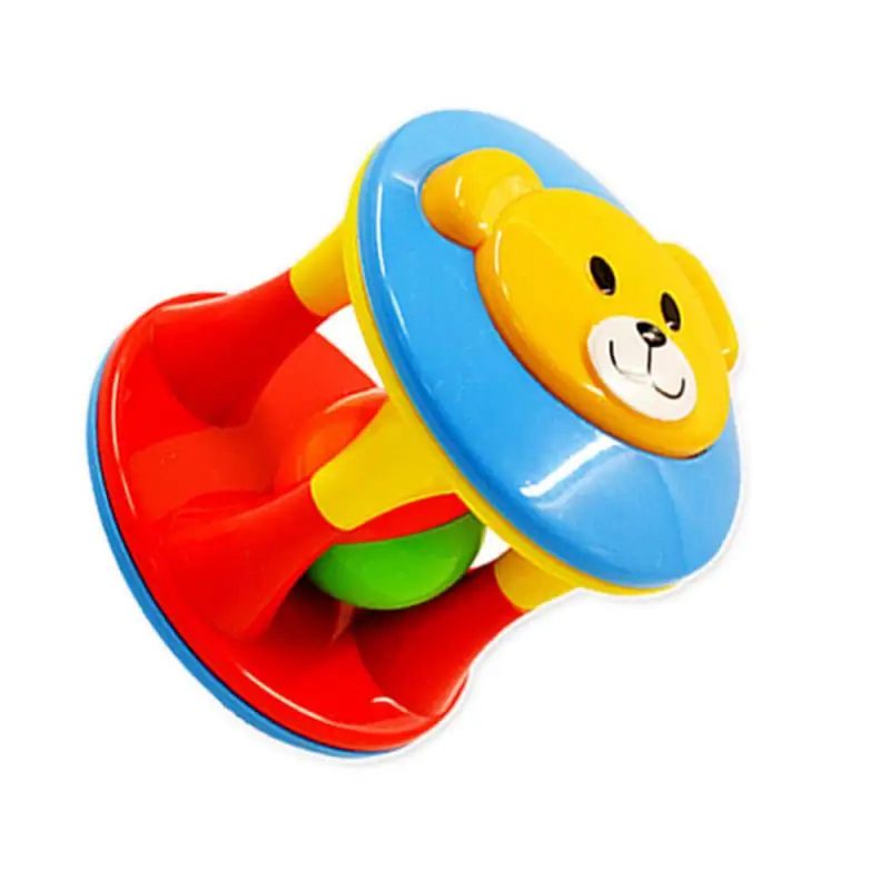 

Double Headed Bear Bells Ball Cute Animals Crib Mobile Bed Baby Toys Newborn Educational Toy For Children Baby Rattles Kids Toy