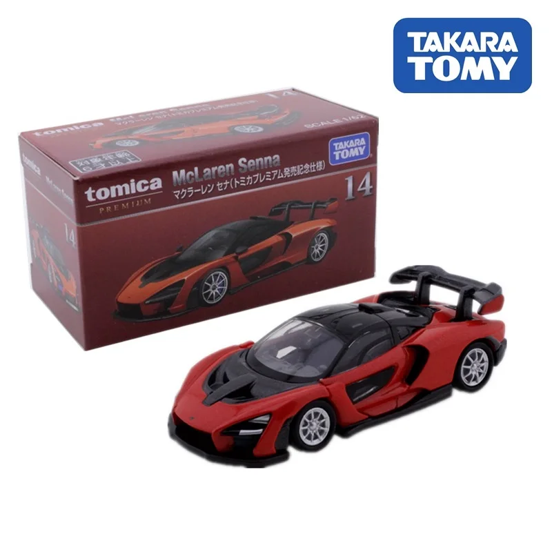 TAKARA TOMY Tomica Premium McLaren Senna#14 литая модель автомобиля игрушка автомобиль мальчики игрушки