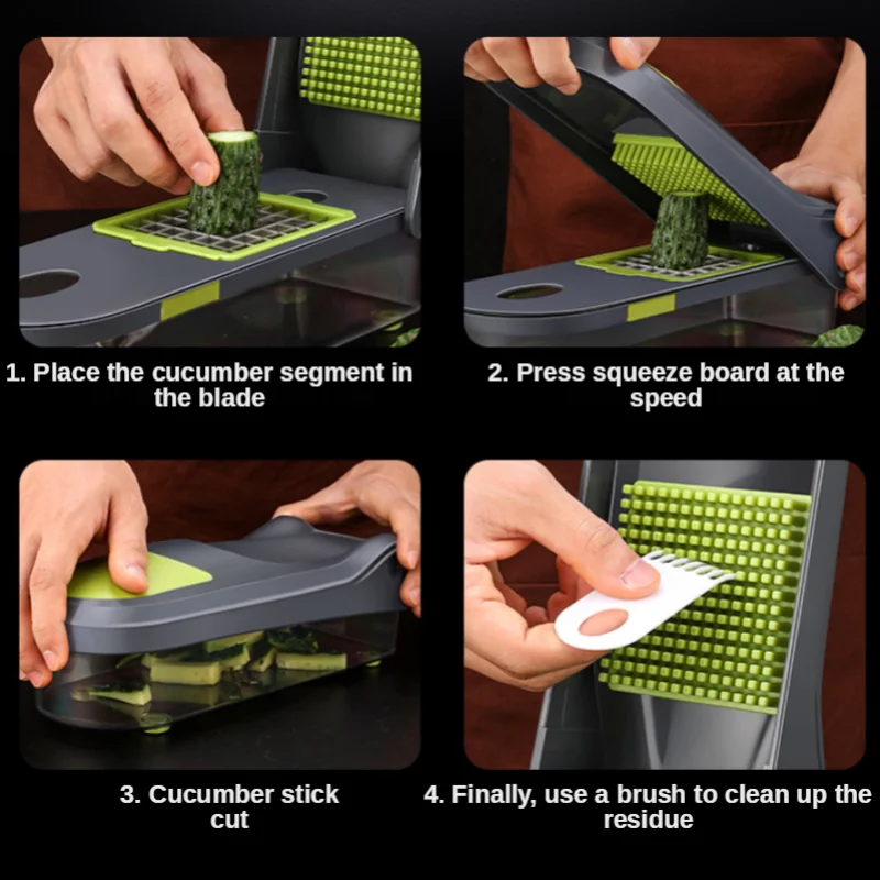 cugf kitchen gadget accessories multifunctional vegetable fruit cutter slicer grater shredders cocina accesorios de cocina free global shipping