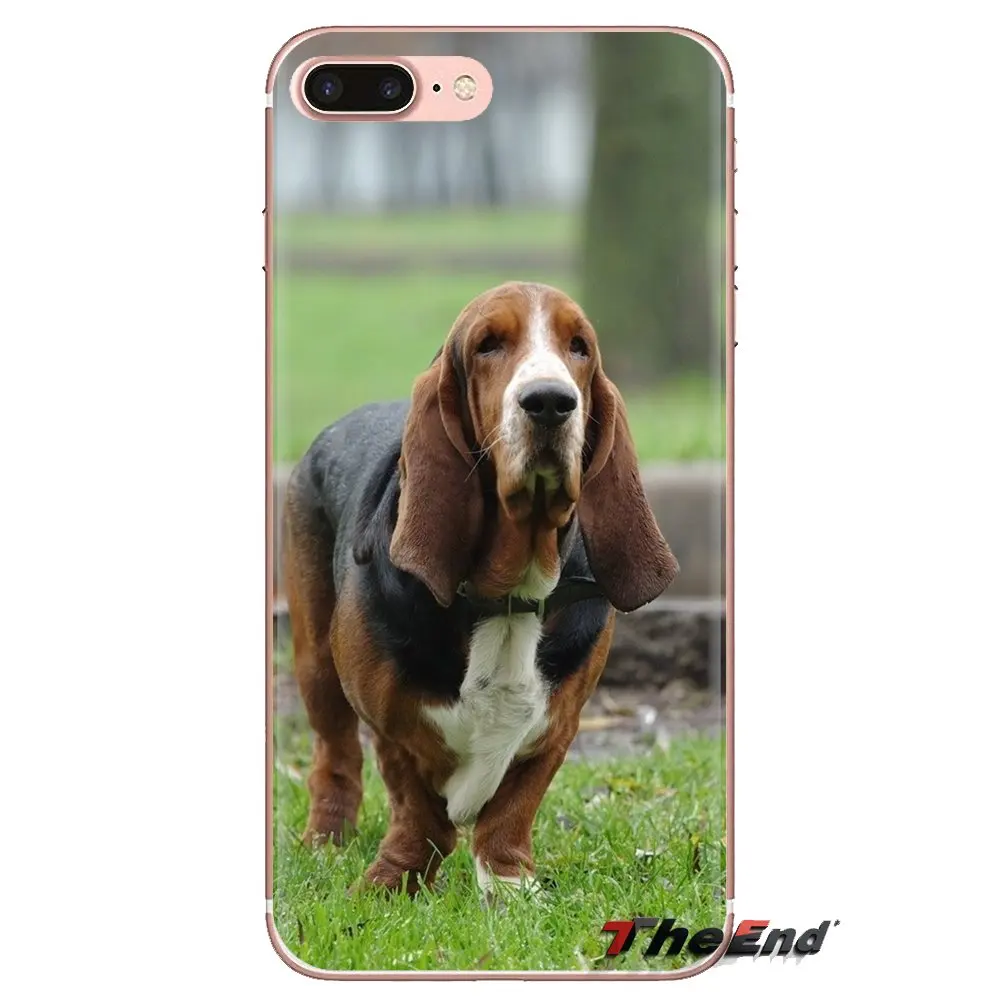 Футболки с надписью I Love My Бассет-Хаунд собак щенков для huawei G7 G8 P7 P8 P9 Lite Honor 4C 5X 5C 6X