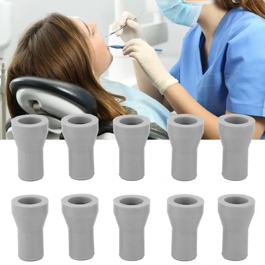 10 шт. слюна всасывающая трубка Адаптеры наконечник эжектор наконечники