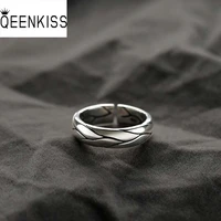 qeenkiss rg6662 jewelry%c2%a0wholesale fashion%c2%a0single%c2%a0male%c2%a0man%c2%a0birthday%c2%a0wedding gift retro snake scale 925 sterling silver open ring