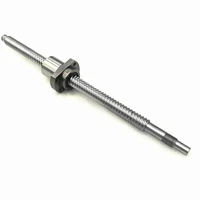 c7 rolled ballscrew dia16mm lead16mm sfe1616 high lead screw any length with single ballnutbkbf12 end maching
