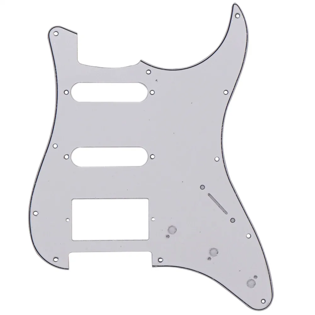 

11 Holes 3 Ply SSH Guitar Pickguard Scratch Plate For Strat SQ Electric Guitars Replace Musical Instruments Guitar Accessories
