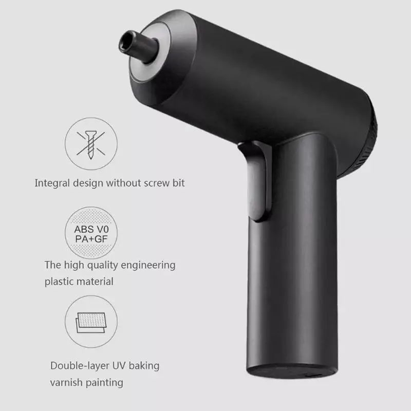 Для Xiaomi Mijia электрическая отвертка 3,6 V 2000mah аккумулятор патент беспроводная конструкция 5N. M Крутящий момент Беспроводная перезаряжаемая отвертка