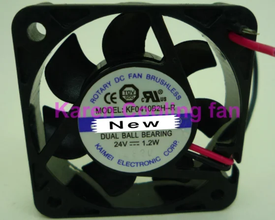 

For Emacro For Jamicon KF0410B2H-R DC 24V 1.2W 40x40x10mm 2-wire Server Cooling Fan