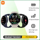 Смарт-часы Xiaomi Mi Watch глобальная версия дюйма, GPS, Bluetooth, пульсометр 1,39, водонепроницаемый