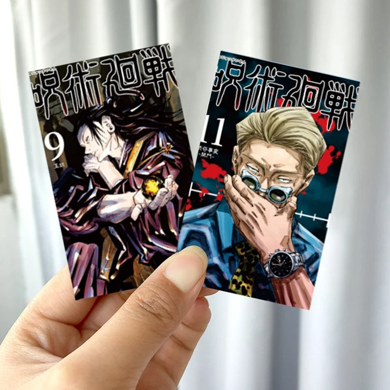 

30Pcs/Set Anime Jujutsu Kaisen Figure Cosplay Stickers Suitable for Bus Card Bank Card Card Decoration