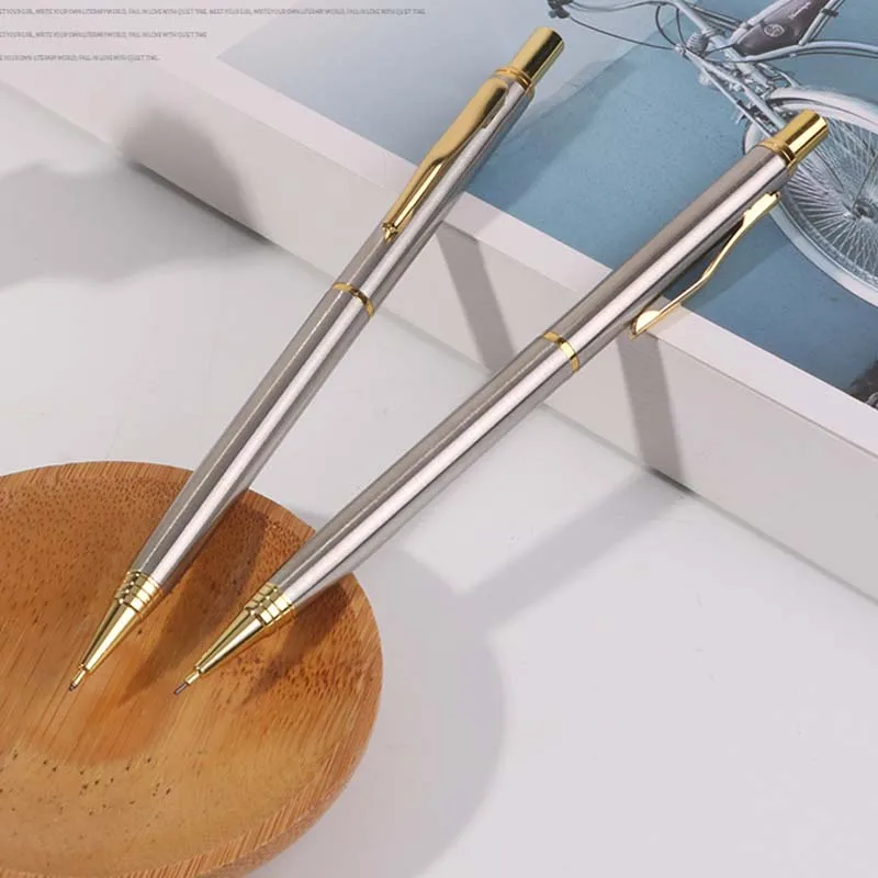 2019 металлический карандаш 0 5 мм автоматический для студентов офисный новый