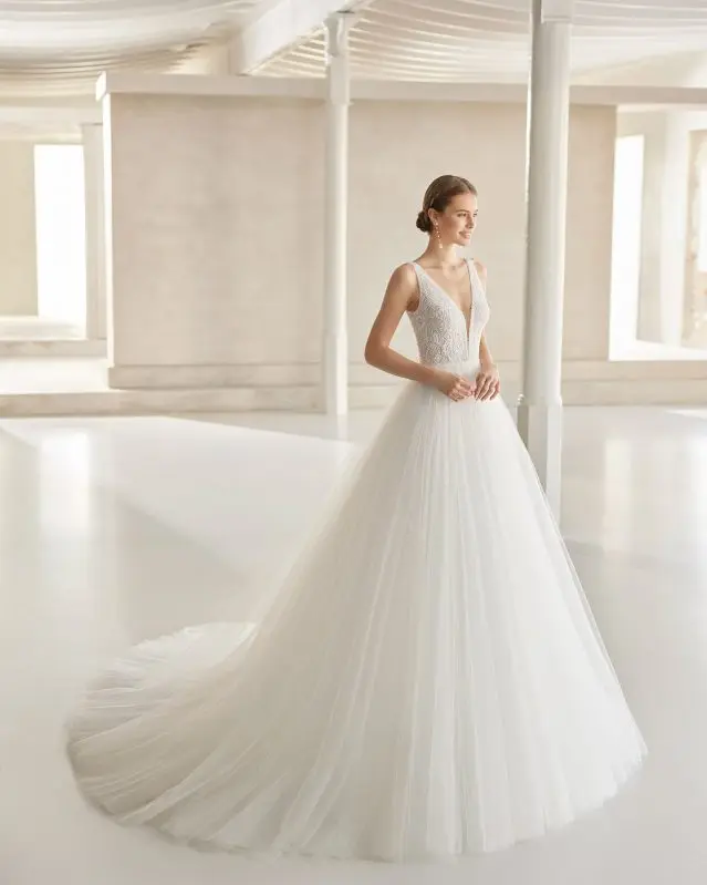 

Женское свадебное платье It's yiiya, белое и цвета слоновой кости ТРАПЕЦИЕВИДНОЕ платье с открытой спиной и V-образным вырезом на лето 2021