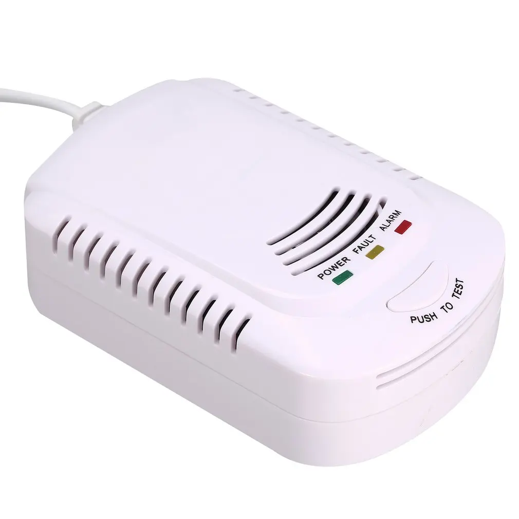 Combustible Gas Detector Sensor Alarm LPG Natural Analyzer Leak Determine Tester Sound-light Security System | Инструменты