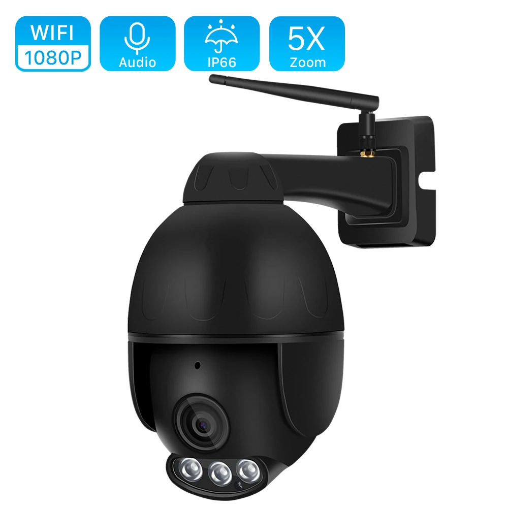 IP камера HD 1080P с 5 кратным увеличением и поддержкой Wi Fi 2 7 13 мм|Камеры