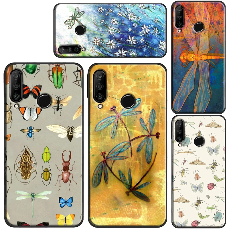 

Чехол с рисунком стрекозы и насекомых для OPPO Realme GT Neo 2 8 Pro 8i A15 A52 A72 A5 A9 A31 A53 OnePlus 10 Pro 9 9R Nord2