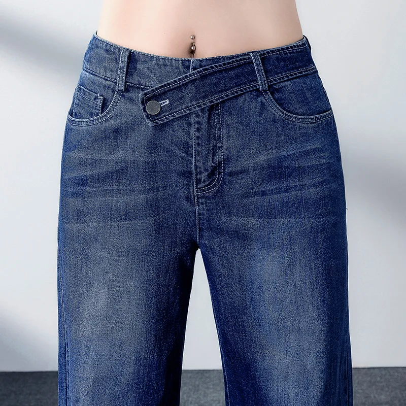 Новые женские двухслойные бархатные теплые плотные джинсы прямые длинные зимние