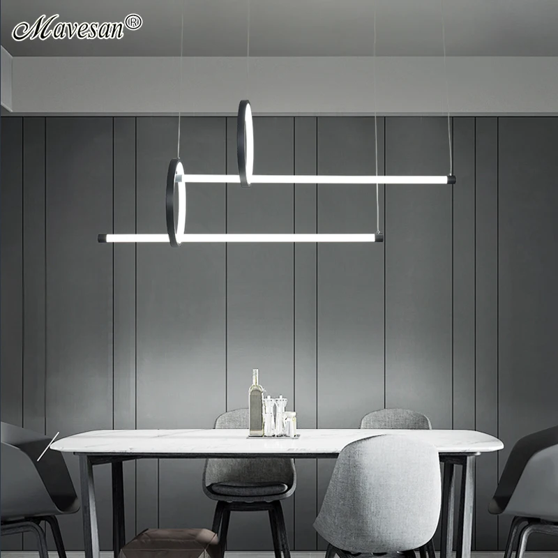 

Современная светодиодная Подвеска для обеденного стола, кухни, студии, фойе, гостиной, кофейни, бара, ресторана, отеля, лофта, внутреннего ос...