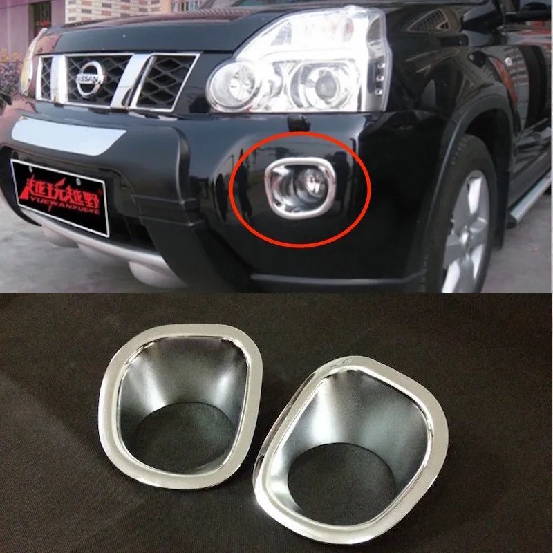 Для Nissan X TRAIL T31 передняя противотуманная фара накладка отделка задний фонарь