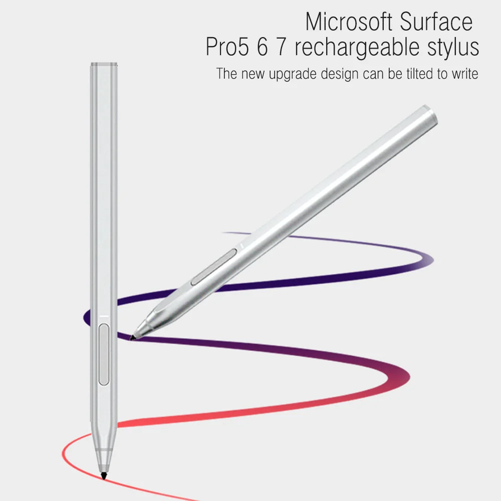 Перезаряжаемая Ручка поверхности стилус для Microsoft Surface Pro X /7 2019/Pro 6/Pro 5 (2017)/Pro 4/Pro