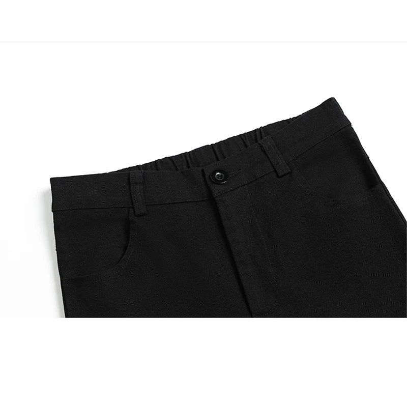 Женские летние брюки с разрезом Свободные повседневные штаны Осенние