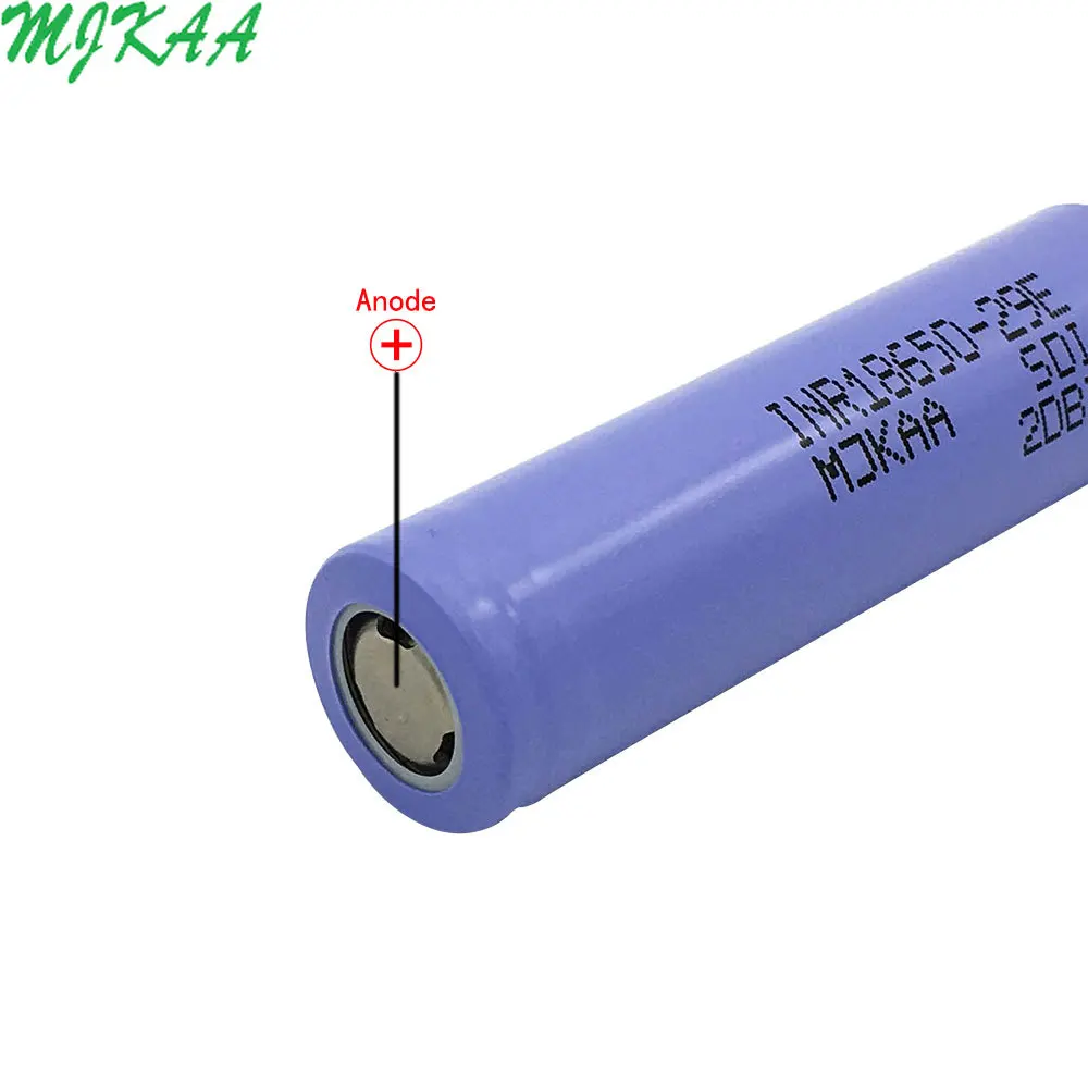 MJKAA 10/12/20 шт 2900 мА/ч 18650 3 7 V литиевая Перезаряжаемые Батарея NCR18650PF INR18650 29E