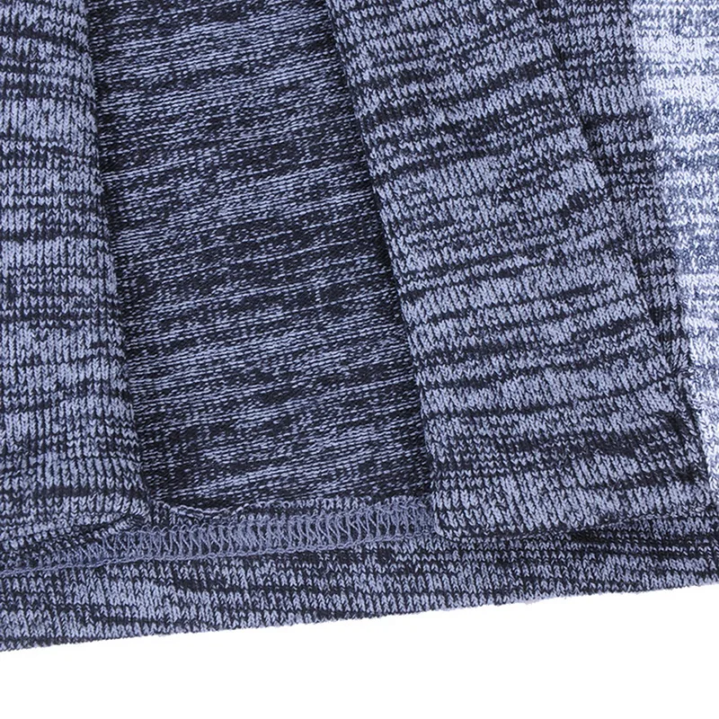 Осенние классические цветные мужские свитера с манжетами высокое качество