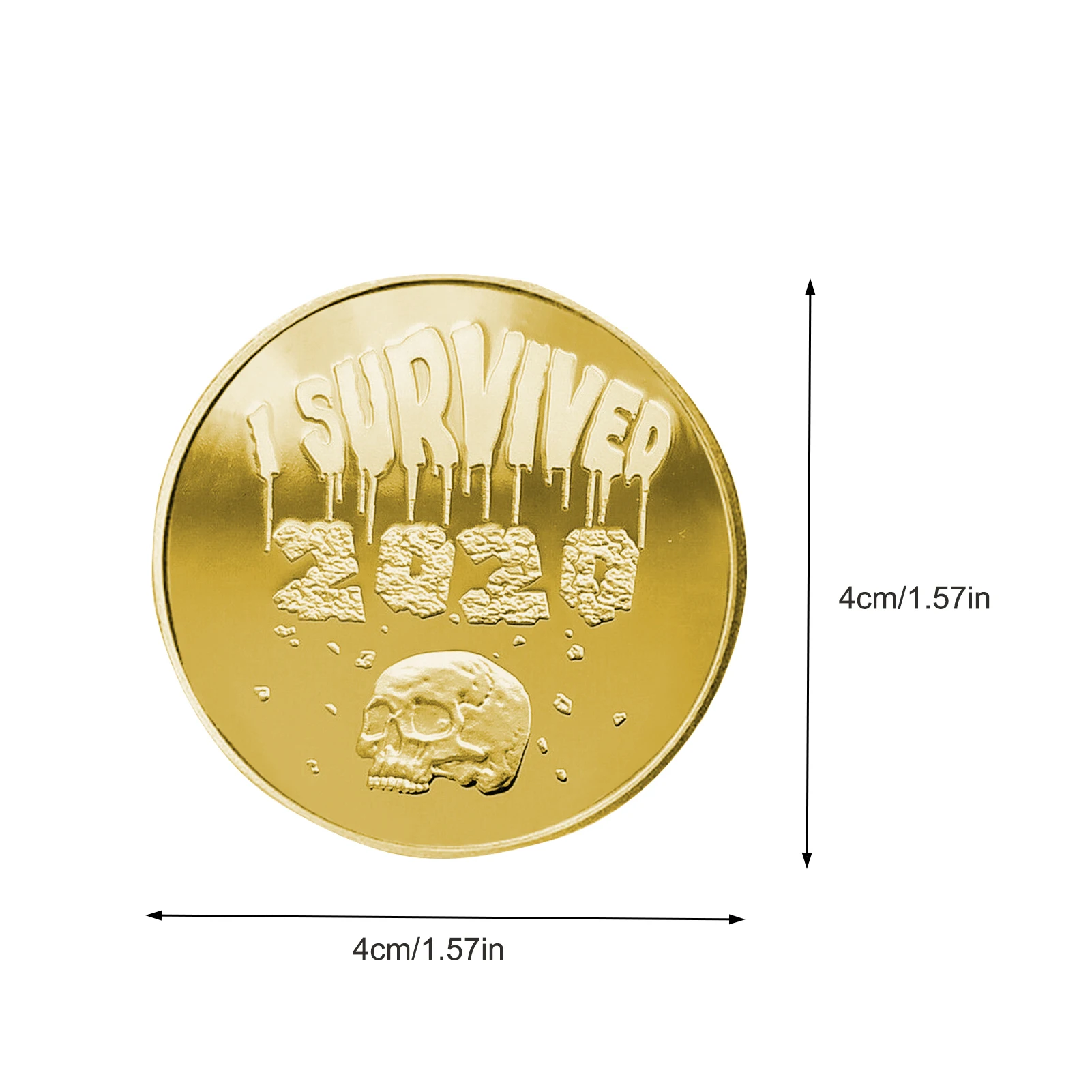 Я пережил 2020 медаль и памятный набор подарок для коллекционеров монет | Дом сад