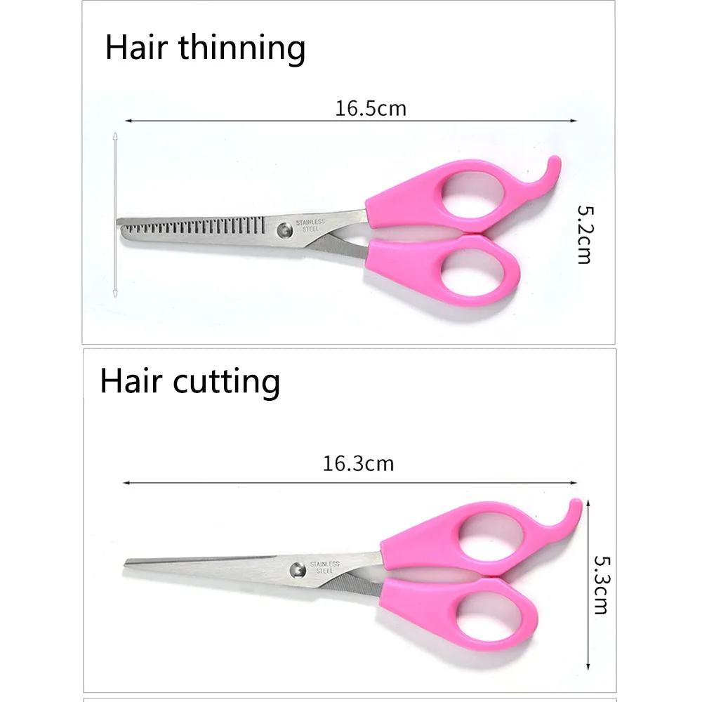 

Professional 6.5inch Hair Scissors Cutting Shears Salon Barber Hair Cutting Thinning Hairdressing Set Family Styling Tool