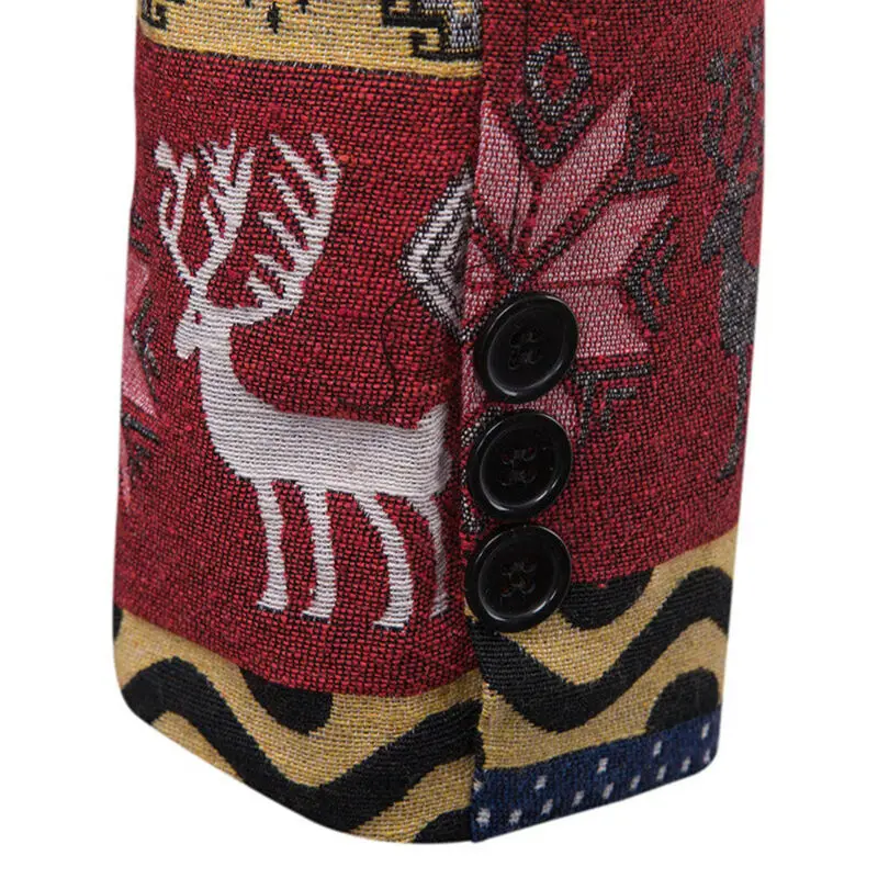 2019 модный тренд Рождественский Мужской приталенный стильный Повседневный