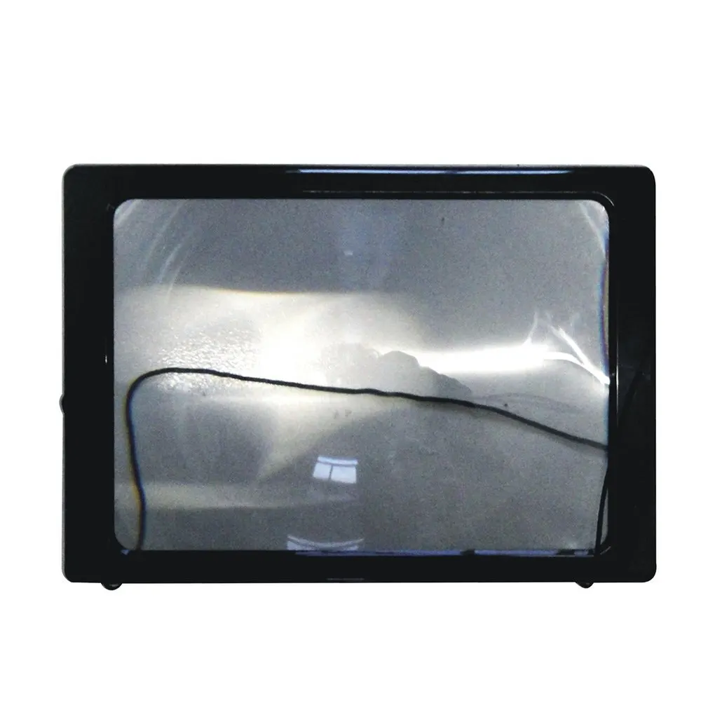 A4 полностраничное большое 3X настольное складное увеличительное стекло для