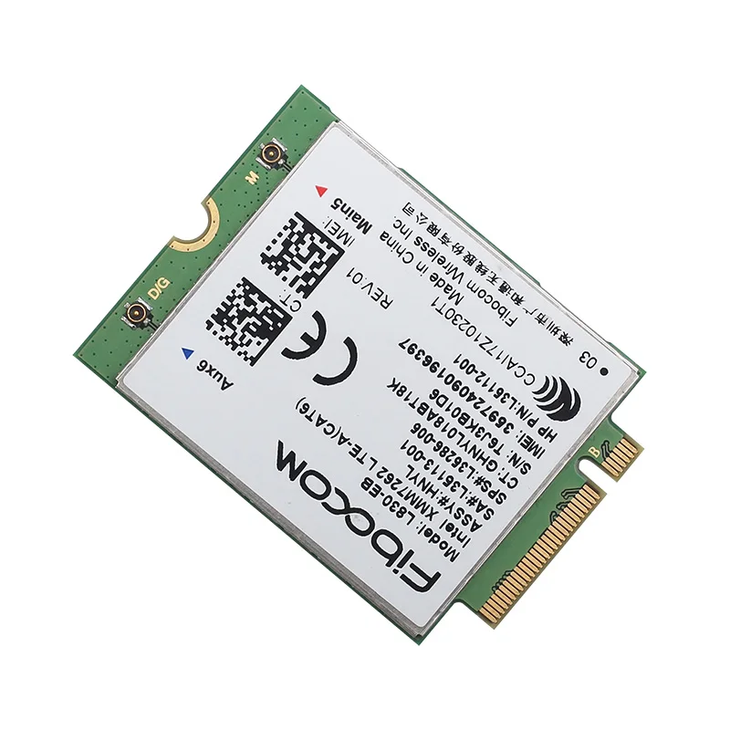 Беспроводная карта модуля 4G для Fibocom беспроводная WWAN Wlan 4LTE Intel XMM7262 HP L830 EB SPS #: L35286