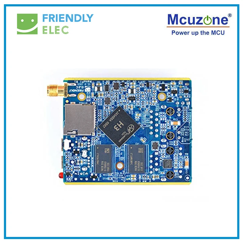NanoPi R1 Allwinner H3 Gbps Ethernet бортовой Wi Fi Bluetooth OpenWRT cortex A7 ETHERNET 8 ГБ eMMC
