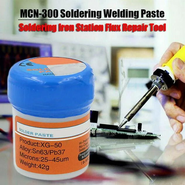 

1pc Solder paste 138C Low Temperature For Micro Soldering Chip Repair