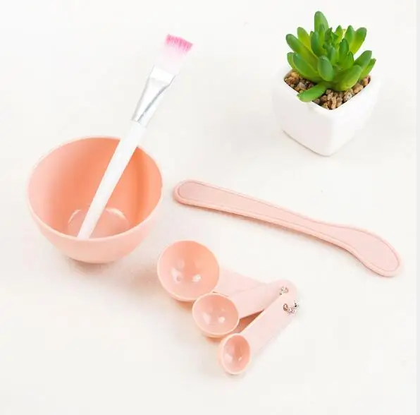 4 в 1 сделай сам косметическая маска для лица чаша женский косметический