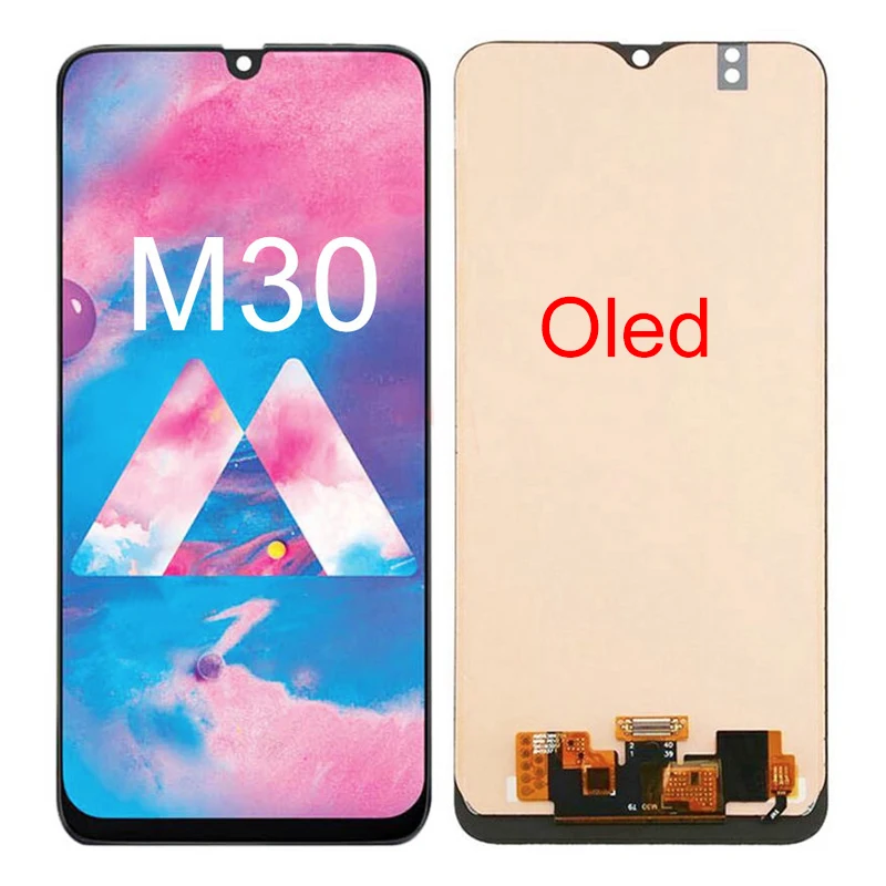ЖК-дисплей с сенсорным экраном в сборе для SAMSUNG GALAXY M10 M20 M30 M30S M40 M105F M305F M307F M105 M205 M305